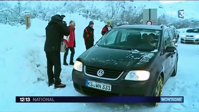 Savoie : le village de Bonneval-sur-Arc bloqué par la neige