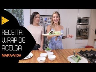 WRAP FIT DE ACELGA INCRIVELMENTE GOSTOSO! APRENDA A FAZER!