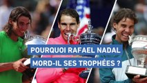 Tennis - Open d'Australie : Pourquoi Nadal mord-il ses trophées ?