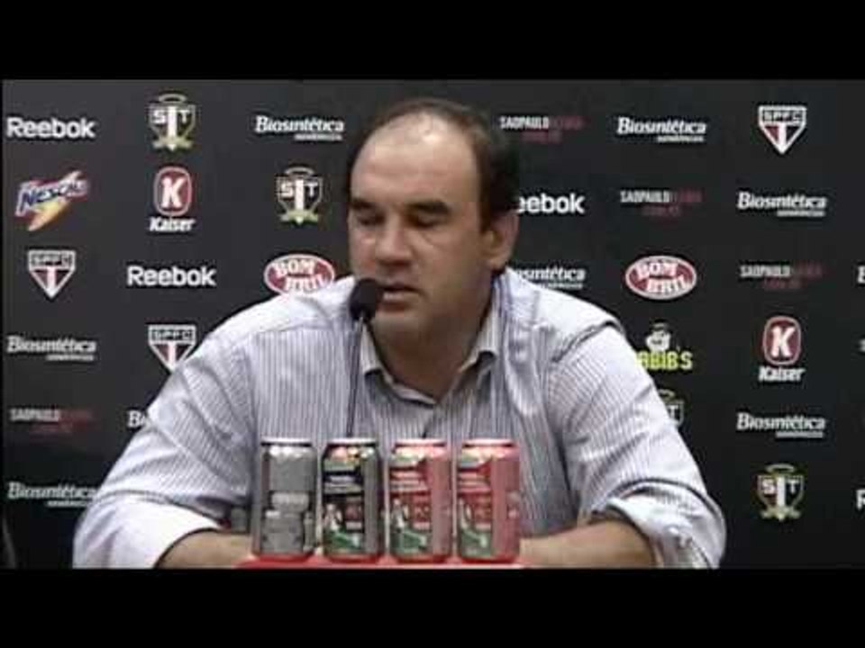 [Coletiva] - São Paulo 1 x 1 Prudente - Ricardo Gomes