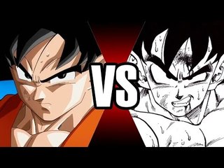 GOKU ANIME VS GOKU MANGA | BATALHA MORTAL