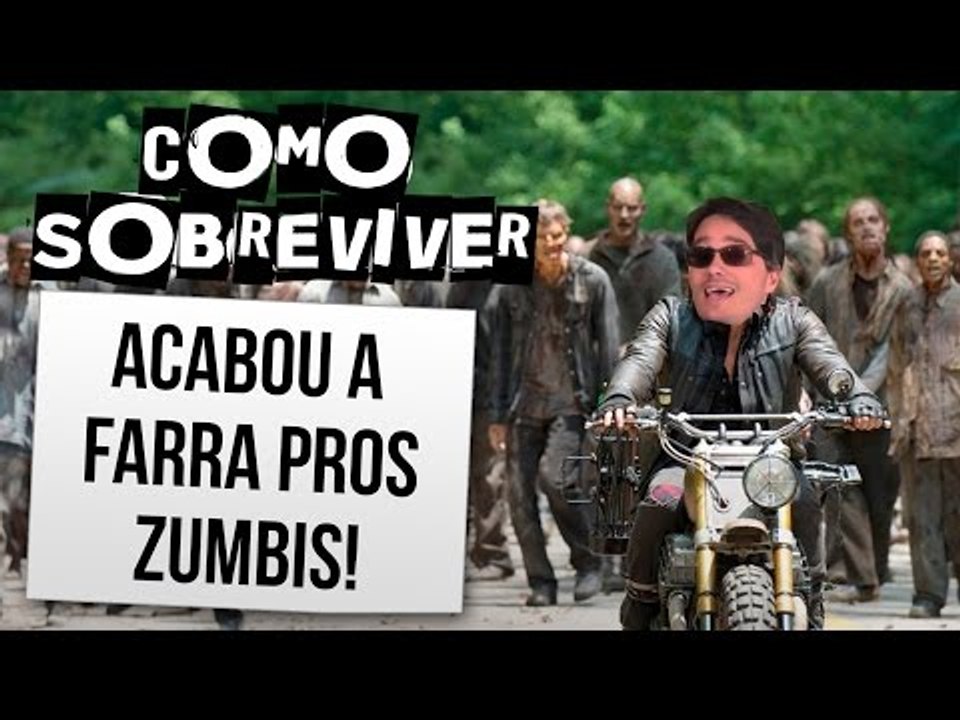 COMO EU SOBREVIVERIA EM THE WALKING DEAD | VLOG...