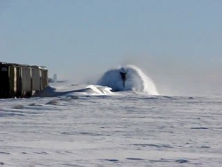 Train Snow Plowing 2
