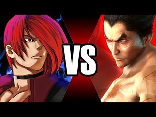 IORI YAGAMI VS KAZUYA MISHIMA | BATALHA MORTAL | Ei Nerd