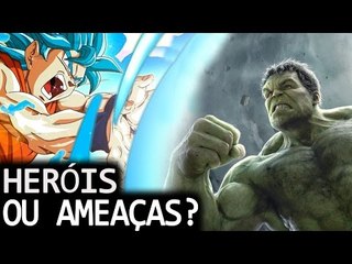 5 HERÓIS QUE SÃO UMA GRANDE AMEAÇA PRA SOCIEDADE