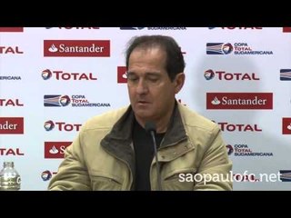 Coletiva de Imprensa: São Paulo 1 x 1 Universidad Católica (CHI) - Muricy Ramalho