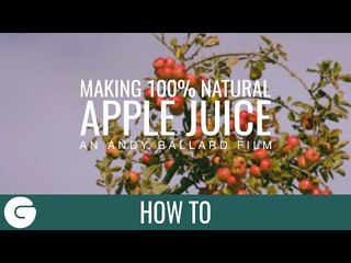 How to Make 100% Natural Apple Juice