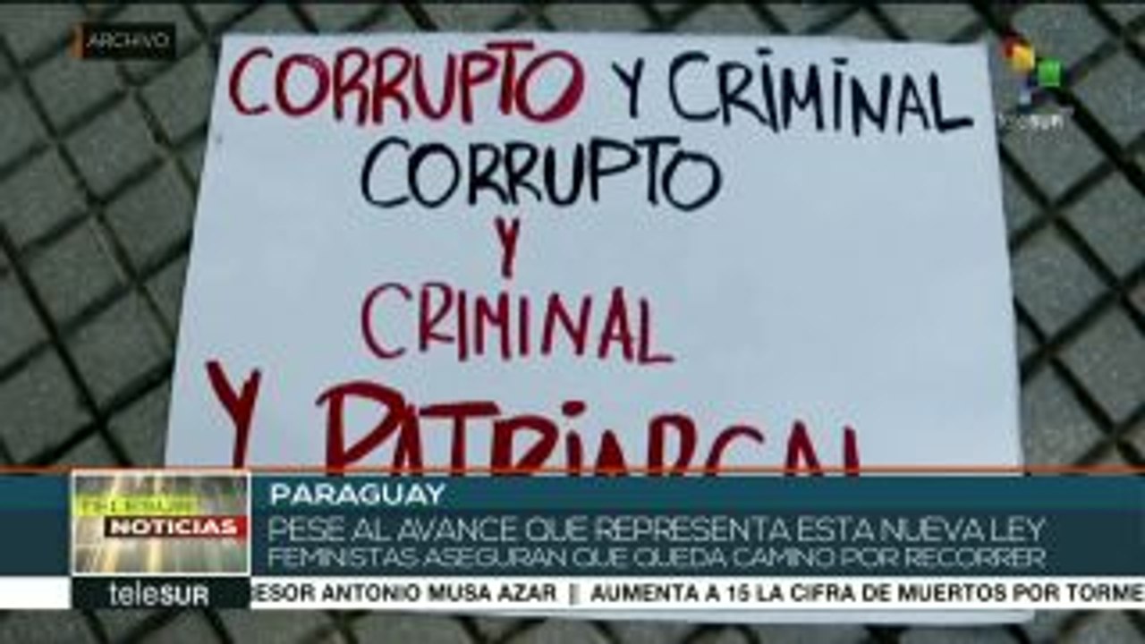 Paraguay aprueba Ley de Protección integral a l...