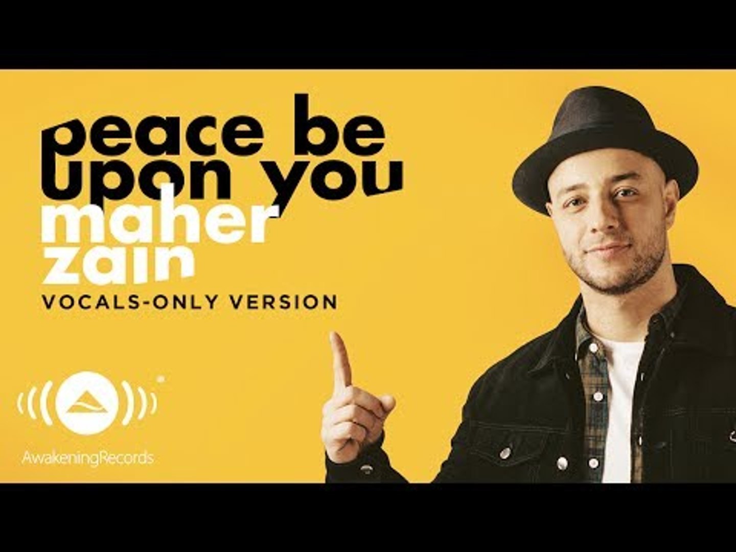 Maher Zain - Peace Be Upon You | ماهر زين | (Vocals Only - بدون موسيقى) |  Official Lyric Video - video Dailymotion