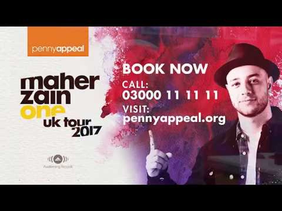 Maher Zain - Exclusive UK "One" Tour | October 2017