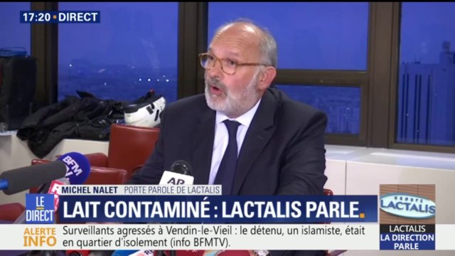 Lactalis: Depuis le début, nous n'avons pas cessé de travailler avec les services de l'Etat