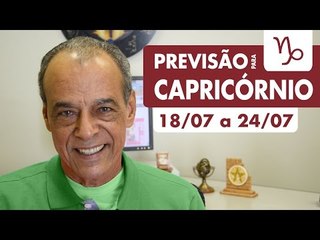 CAPRICÓRNIO  - PREVISÃO SEMANAL 18/07 A 24/07