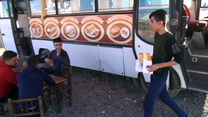 Silopili girişimci otobüsünü 'dürümbüs'e çevirdi - ŞIRNAK