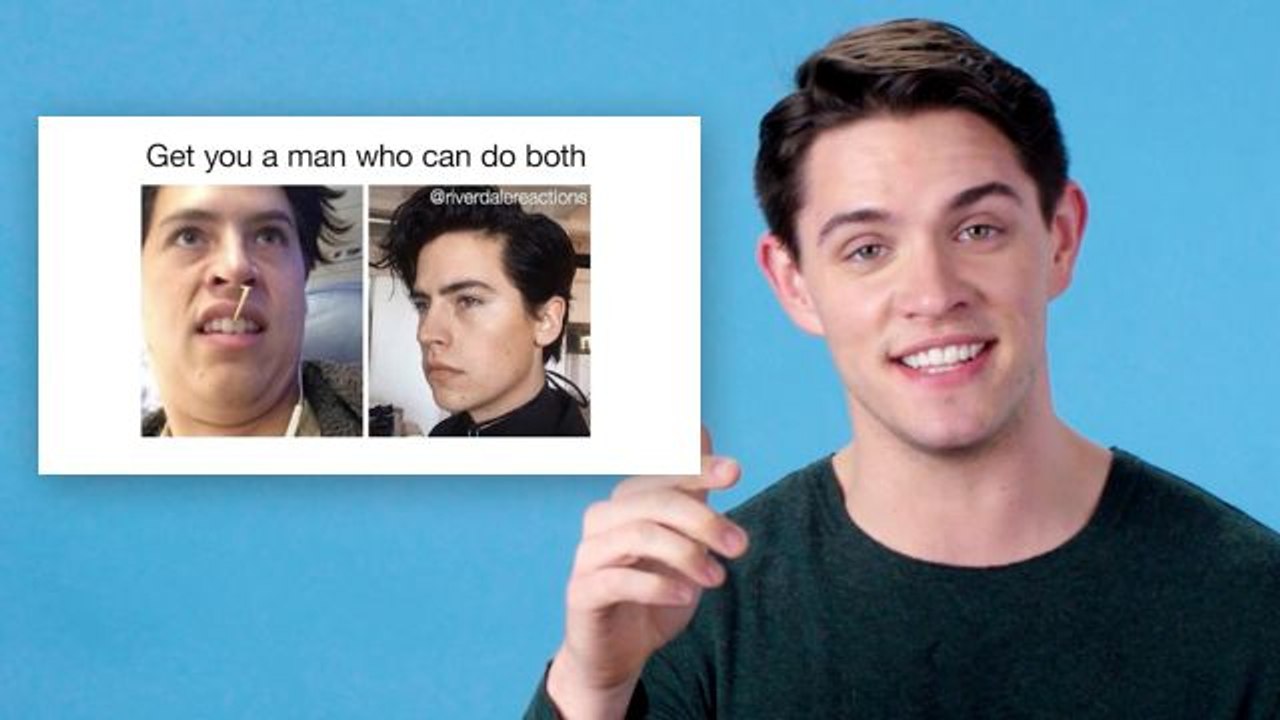 Casey Cott Reviews Riverdale Memes