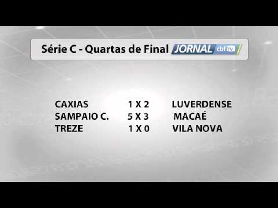 Veja os resultados das quartas de final da Série C