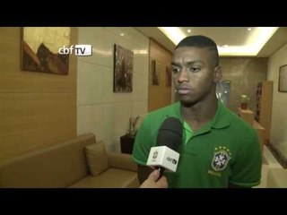 Caio fala do seu gol contra Honduras