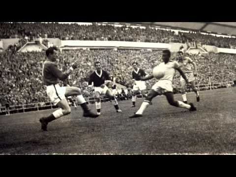Gol de Pelé contra País de Gales, na Copa de 1958, na voz de Edson Leite