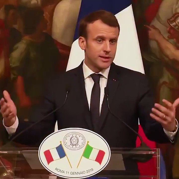 Emmanuel Macron: "Le sujet des migrations n'est pas derrière nous."