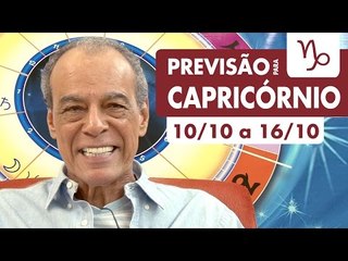 CAPRICÓRNIO - PREVISÃO SEMANAL 10/10 A 16/10