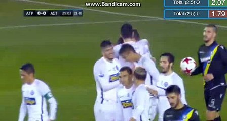 Aristotelis Karasadilis Goal - Atromitos 1-0 Asteras