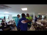 Jogadores chegam à Nova Granja Comary