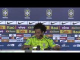 Marcelo demonstra personalidade em entrevista coletiva