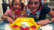 Girl, 5, freaks out when she gets creamed playing Pie Face Showdown