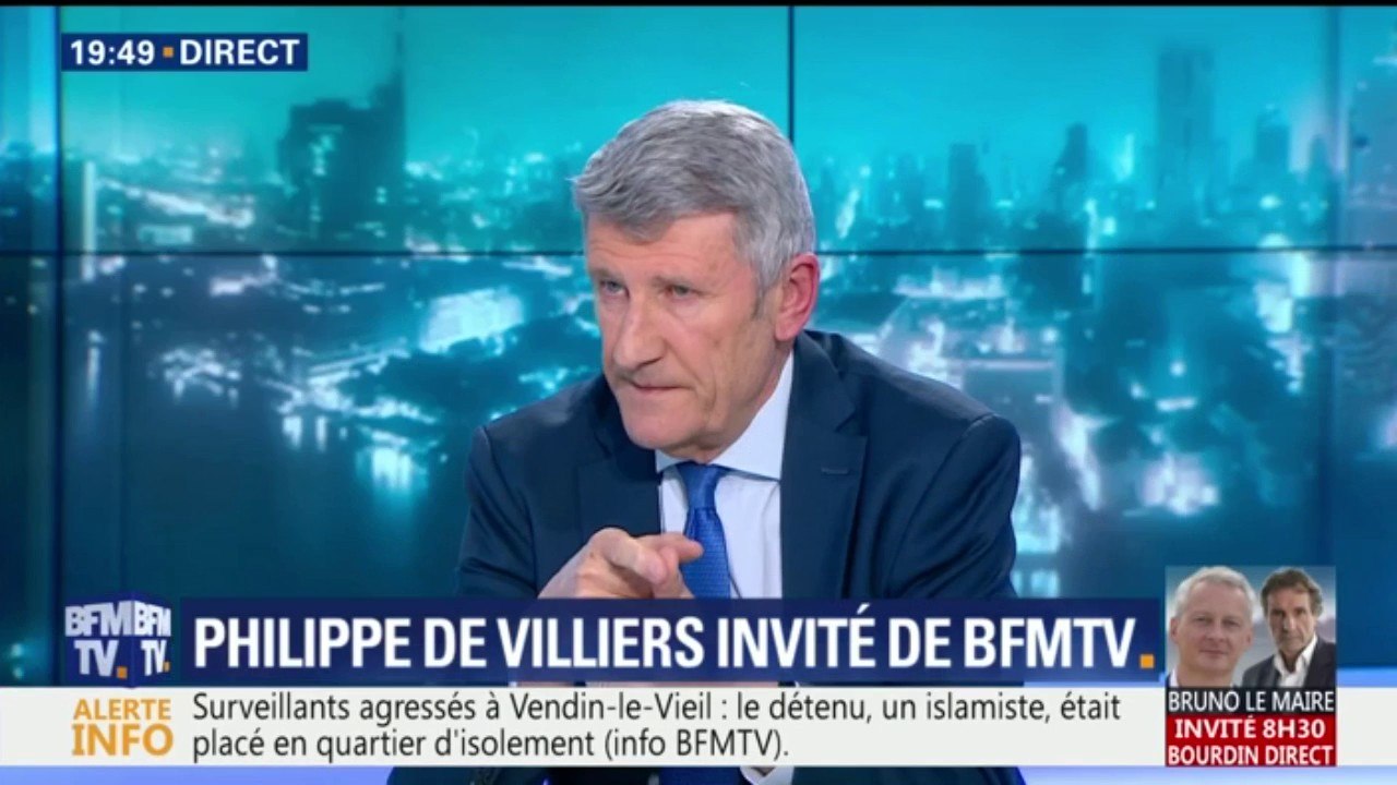 Philippe de Villiers attend qu’Emmanuel Macron "préserve la survie de la civilisation de la France"
