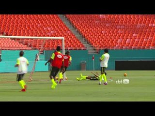 Seleção treina no Sun Life Stadium em Miami