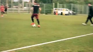 Gol de Dinenno en el entrenamiento de BSC