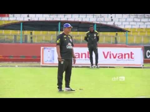 Brasil se prepara para encarar o Chile na Copa América