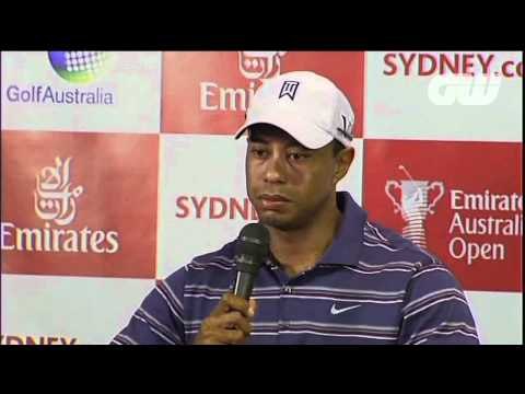 Emirates Australian Open Press Conference - Tiger Woods