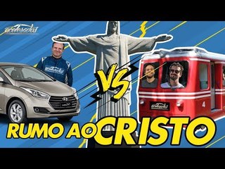 HYUNDAI HB20 vs. TREM? VEJA QUEM LEVA ESTA SUBIDA DE MONTANHA AO CRISTO REDENTOR - ESPECIAL #149