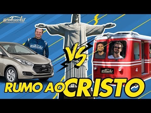 HYUNDAI HB20 vs. TREM? VEJA QUEM LEVA ESTA SUBIDA DE MONTANHA AO CRISTO REDENTOR - ESPECIAL #149
