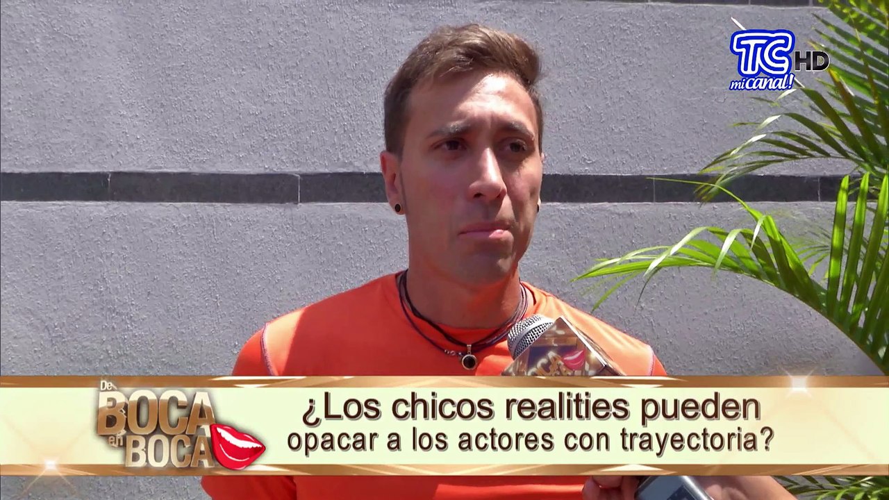 “Chicho” está molesto porque hay actores que critican el talento de los chicos realities