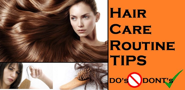 HairCare Routine Tips For Healthy Hair Growth..Do's and Dont's