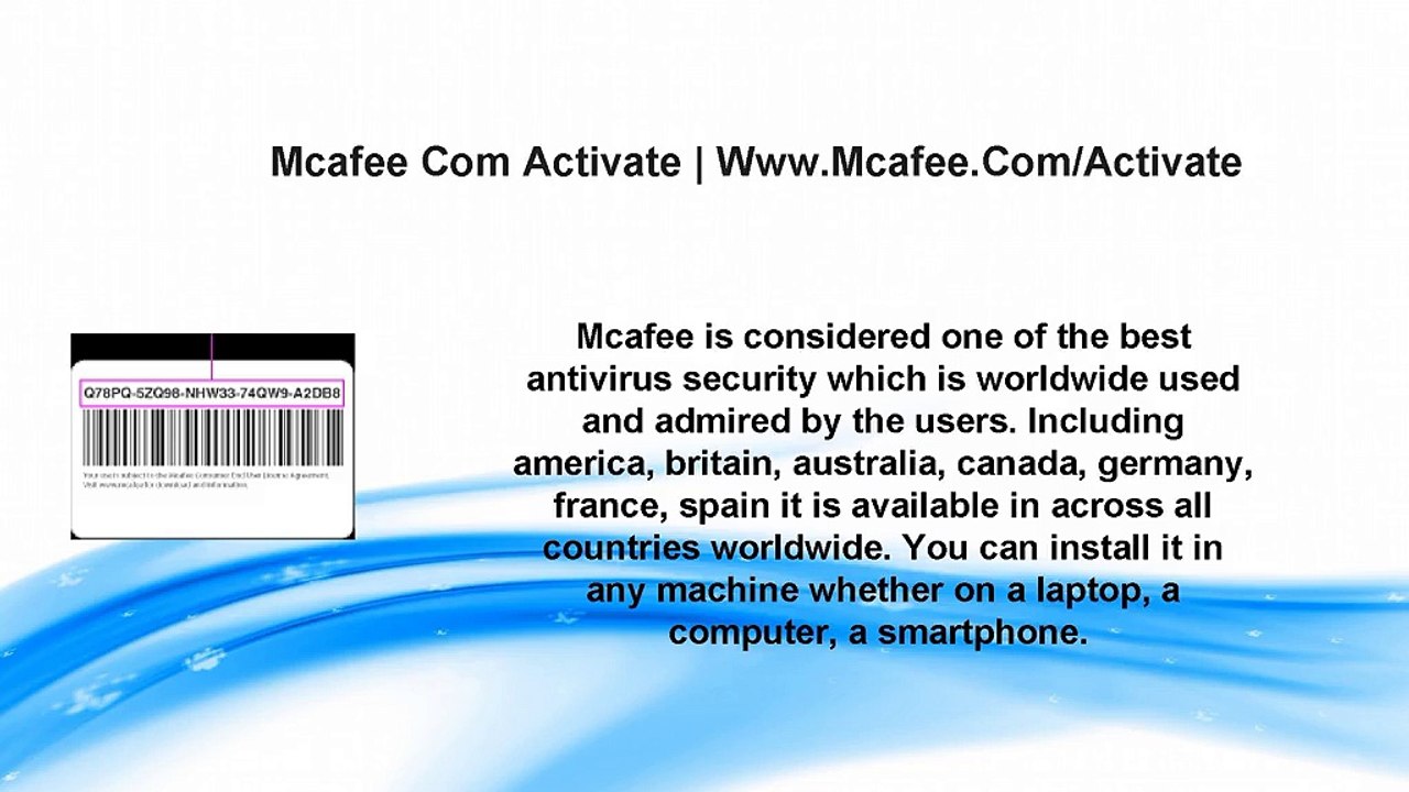 Mcafee Activate | 1- 844-666-8616 | Mcafee.Com/Mis/Retailcard