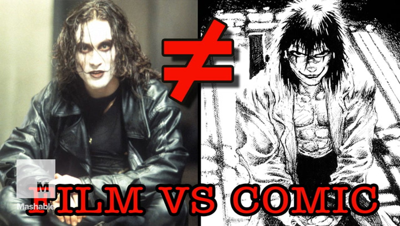 Movie vs. comic book: A look back at 'The Crow'