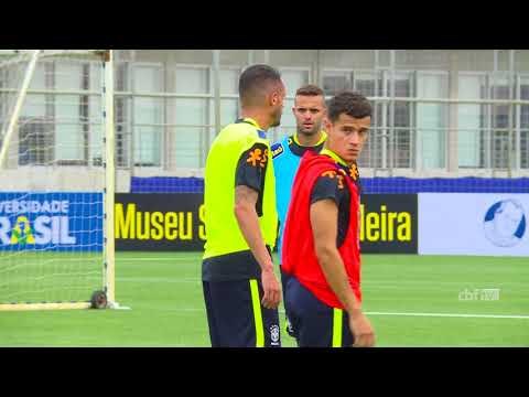 Seleção Brasileira faz primeiro treino em Porto Alegre