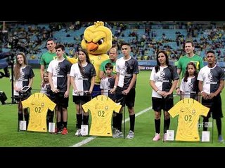 CBF Social: embaixadores recebem homenagem em Porto Alegre