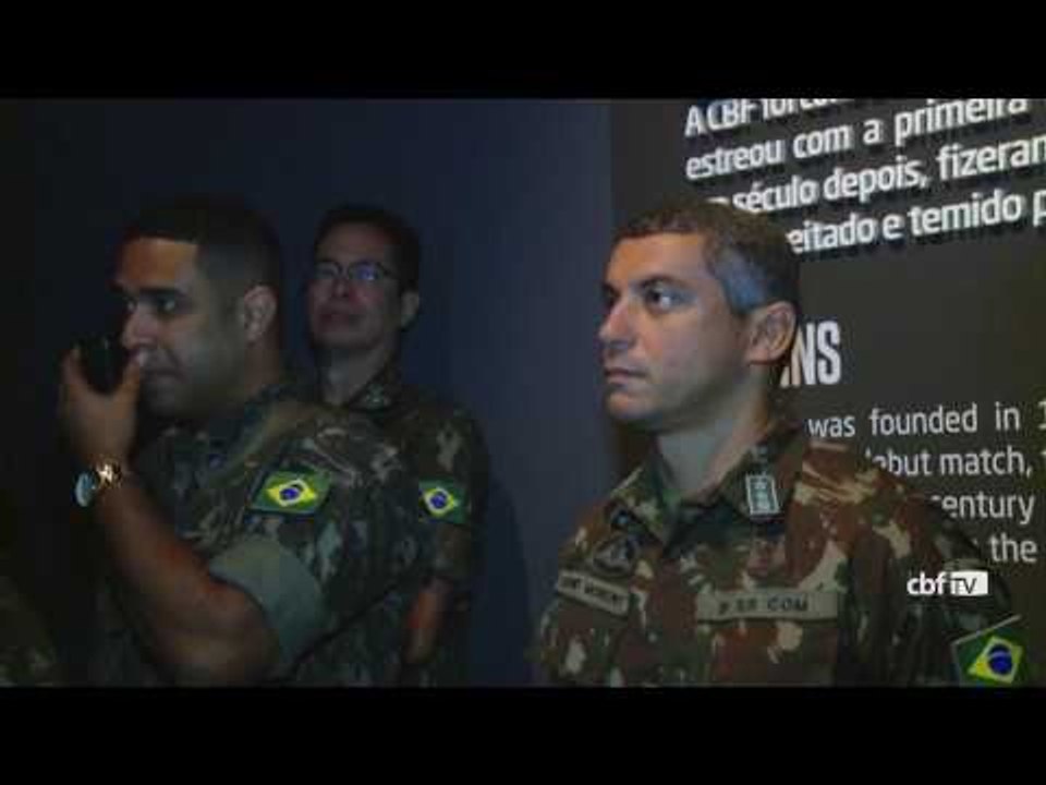 Museu Seleção Brasileira recebe a visita de mil...