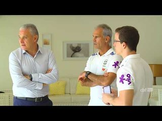 Com presença de Tite, Seleção Brasileira Sub-17 enfrenta o Internacional Sub-19