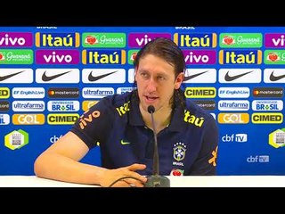 Seleção Brasileira: coletiva com Cássio - 28/08/2017
