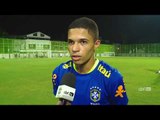Seleção Brasileira Sub-17: Vitinho analisa estreia e projeta duelo contra a Coreia do Norte