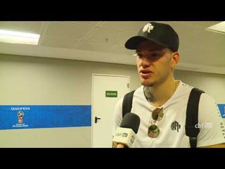 Ederson comenta estreia na Seleção Brasileira