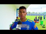 Seleção Brasileira Sub-17: jogadores explicam treino da véspera de Brasil x Alemanha