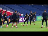 Seleção Brasileira faz último treino antes de viagem a Lille