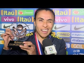 Seleção Brasileira Feminina: Marta exalta o grupo e fala sobre recomeço do trabalho