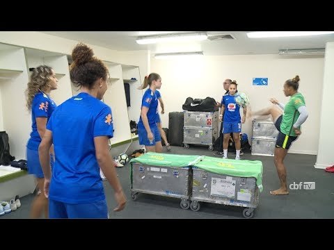 Seleção Brasileira Feminina: confira os bastidores da vitória sobre o Chile por 4 a 0