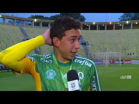 Lucas Bergantin: herói do título inédito do Palmeiras na Copa do Brasil Sub-17 2017